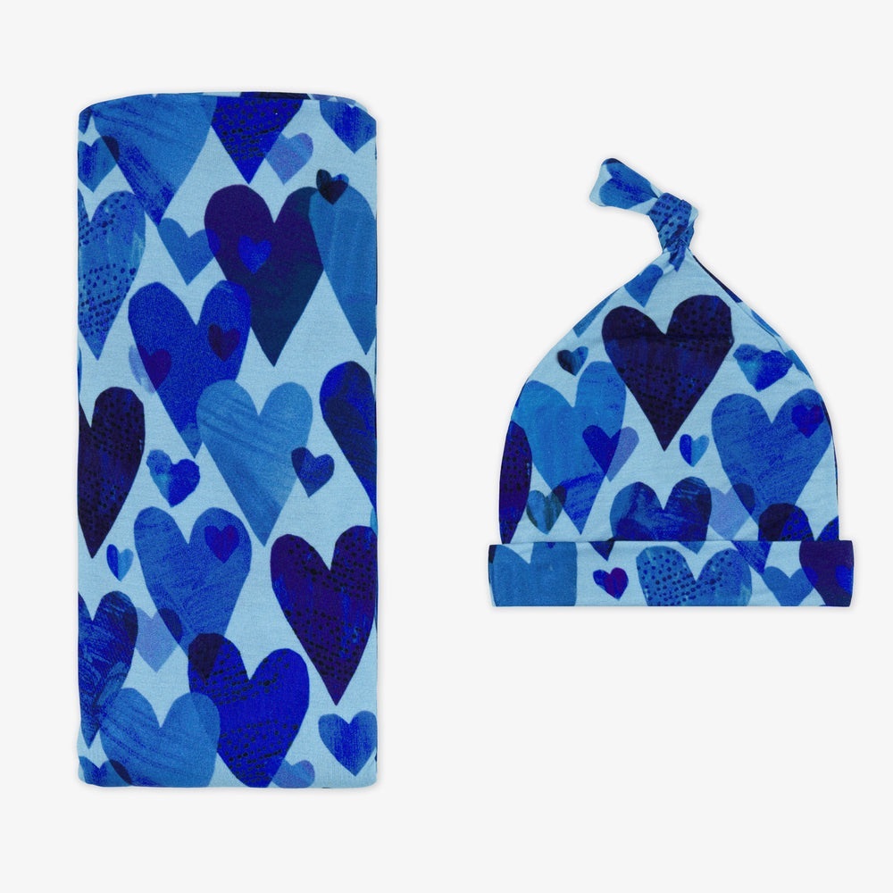 Little Sleepies Hat and Swaddle Set